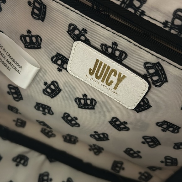Juicy Couture Mini Backpack with removable pouch and bag scarf - Picture 3 of 7
